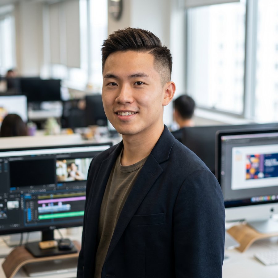 海角视频视频制作总监张明远